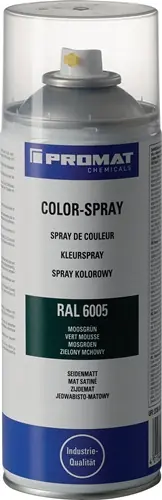 PROMAT CHEMICALS Colorspray moosgrün seidenmatt enzianblau (Nicht verfügbar) hochglänzend Neue Kollektion