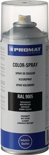 Knallerangebot PROMAT CHEMICALS Colorspray tiefschwarz seidenmatt enzianblau (Nicht verfügbar) hochglänzend