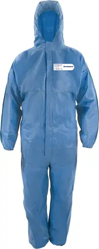 Schnäppchen PROMAT Schutzoverall Größe XL XXXL blau