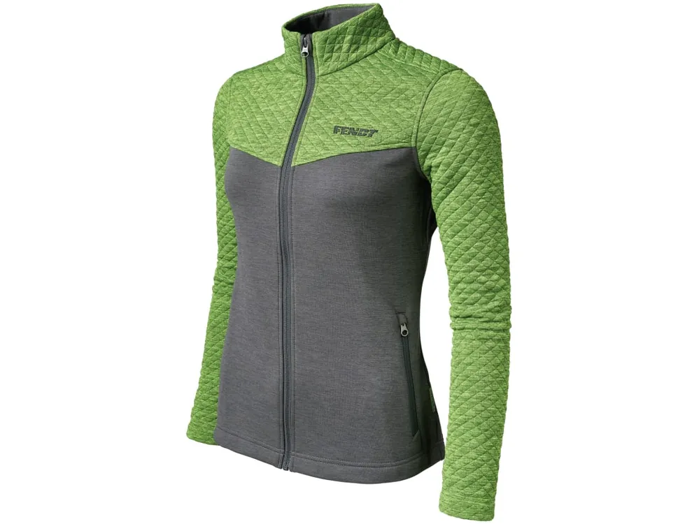 Fendt Fleecejacke Damen grau; grün von Schöffel Jetzt Bestellen