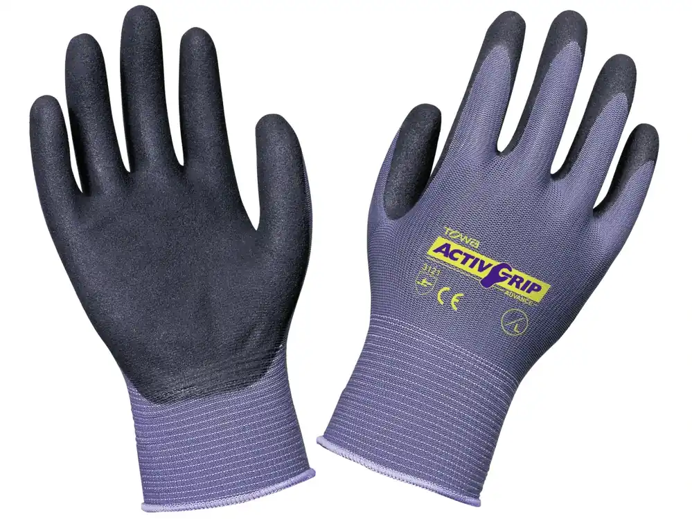 Must-Have Keron Handschuhe "Active Grip Advance" Nylon-Feinstrick, nitrilbeschichtet