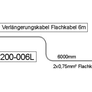 Verlängerungskabel 12 V, 2 x 0,75 mm², für Einfunktionsleuchten Sonderangebot