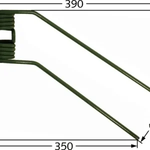 Direkt Vom Hersteller Kreiselheuerzinken links/rechts 390 x 123 x 9 mm für Heuer Fella TH 2, 20, 40, 60, 270