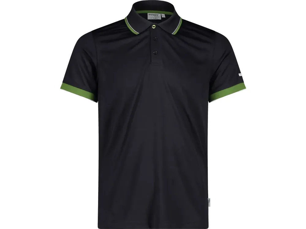 Jetzt Kaufen Fendt Poloshirt Herren schwarz; grün