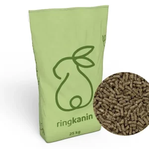 ringkanin Kräuter schmackhaftes Kaninchenfutter, Nagerfutter, Hasenfutter mit Kräuterextrakt Pellet Günstig
