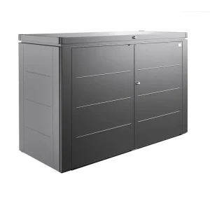 Biohort Gartenschrank "HighBoard" dunkelgrau; metallic Aktuell