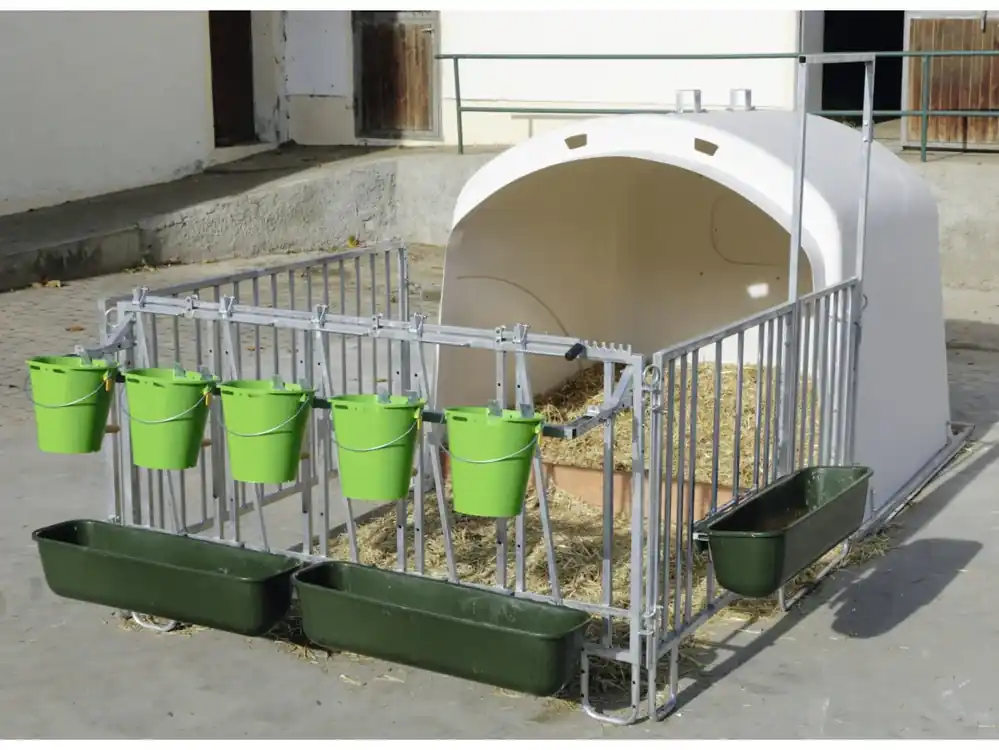 KERBL Kälberiglu "CalfHouse Premium XL" für 5 Kälber Bestpreis