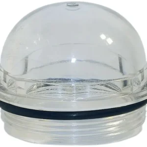Bestseller Hücobi Schauglas, zöllig, Plexiglas, mit Dichtring