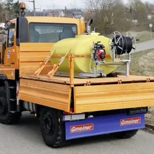 Cemo Bewässerungsanlage "BWS 130" mit GFK-Fass, Benzinpumpe, Schlauchhaspel, ohne Schwallwand Top-Seller
