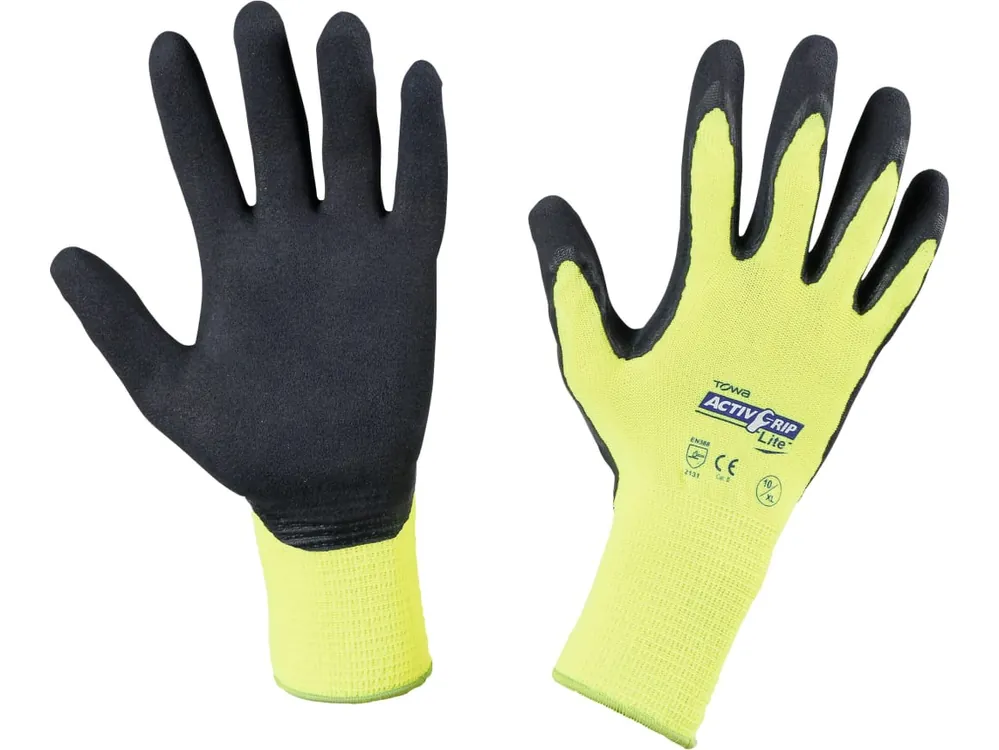 Top-Angebot Keron Handschuhe "Activ Grip Lite" Polyester-Feinstrick, latexbeschichtet