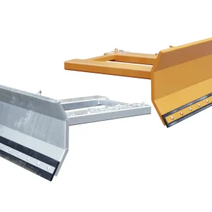Super-Preis BAUER® SÜDLOHN Schneeschild "SCH-L" lackiert; feuerverzinkt, Stapleraufnahme, mit Gummischürfleiste