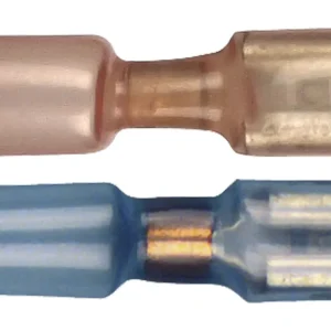 Herth + Buss Flachsteckhülse "Crimpseal II" 6,3 mm isoliert mit Schrumpfverbinder Versand Am Gleichen Tag
