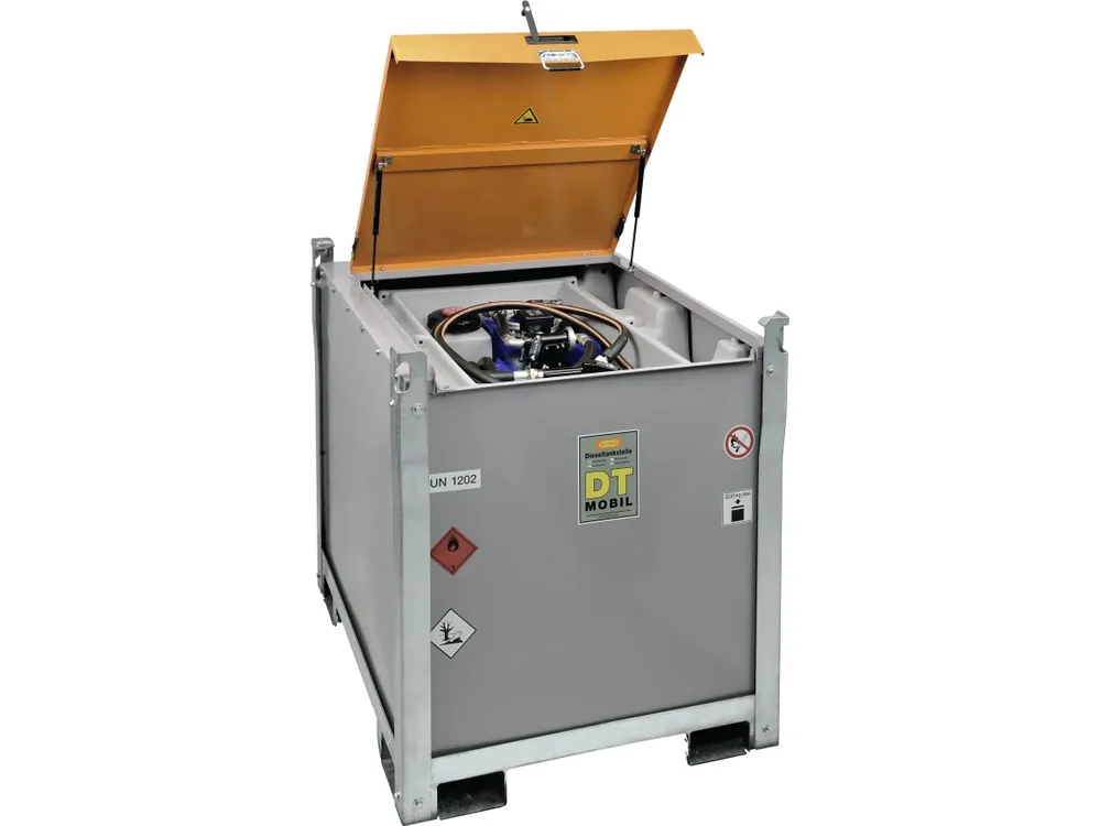 Cemo Tankanlage "DT-Mobil Pro hybrid Combi Basic" 850 l; 100 l für Diesel; AdBlue®, mobil, mit ADR-Zulassung Neu Im Sortiment