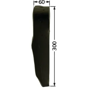 Industriehof® Kreiseleggenzinken 60 x 300 x 15 mm für Kreiselegge Amazone Angebot