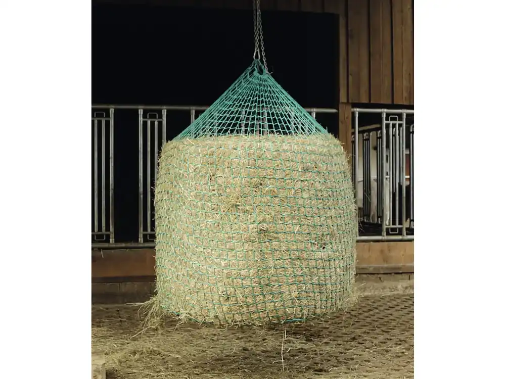 KERBL Heunetz für Rundballen, Maschenweite 45 x 45 mm, zum Aufhängen Highlight