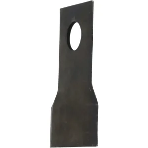 Top-Angebot Pöttinger Kreiselmäherklinge 98 x 49 x 4 mm links/rechts, gedreht, für Mähwerk Catnova