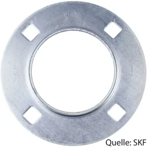 Begrenztes Angebot SKF Stahlblechgehäuse rund, 4-Loch, für Y-Lager