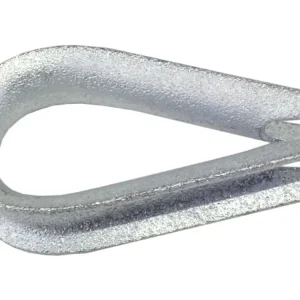 Preis Gesenkt Kausche Metall verzinkt, DIN 6899-B für Stahlseil, 1 St.