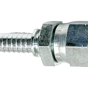 Must-Have Dichtkegelnippel "DKJ", Innengewinde metrisch; zylindrisch, gerade, Aussenkung 60°, gecrimpte Überwurfmutter, zusätzlicher Sechskant, für Komatsu