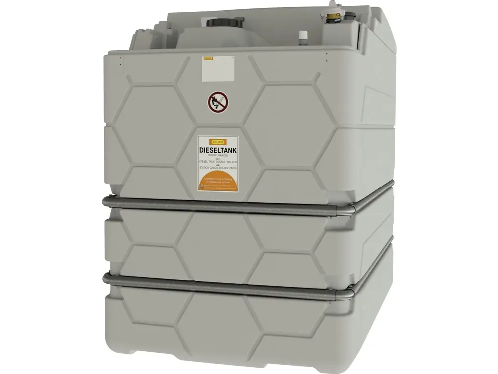 Cemo Erweiterungstank "Cube Indoor Basic" für Diesel, für Tankanlage Cube Indoor Basic Neu