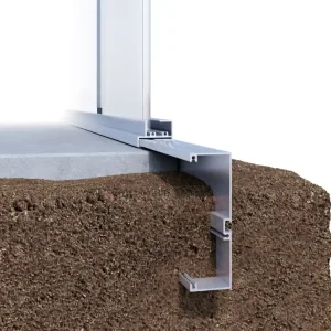 Neue Kollektion KGT Fundamentrahmen für Gewächshaus Ortasia