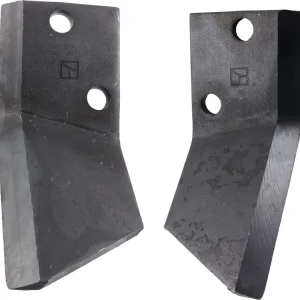 Industriehof® Fräsmesserklinge links/rechts 95 x 45 x 5 mm gewinkelt, für Futtermischwagen AGM, Logifeed & R.M.H., Sitrex Top-Seller