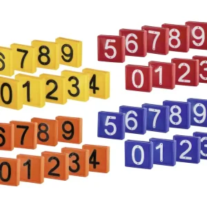 KERBL Halsbandnummer "Set 0 – 9", Kunststoff, 10 St. für Halsmarkierungsbänder bis 4 cm Breite, Bestpreis