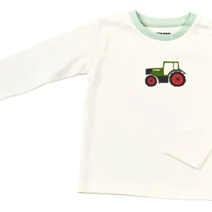 Nur Für Kurze Zeit Fendt Sweatshirt Babys cremeweiß; hellgrün