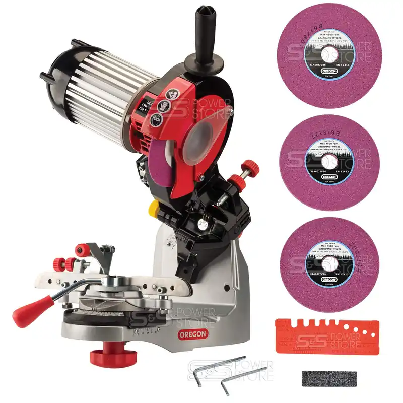 Oregon Profi Kettenschärfgerät 520-230 Jolly Set inkl. 3 Schleifscheiben Top-Preis