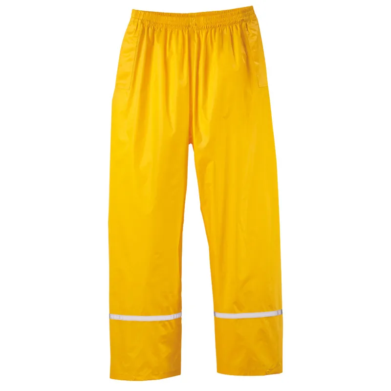 SCHEIBLER WORK WEAR Regenbundhose Basic – gelb L Nur Für Kurze Zeit