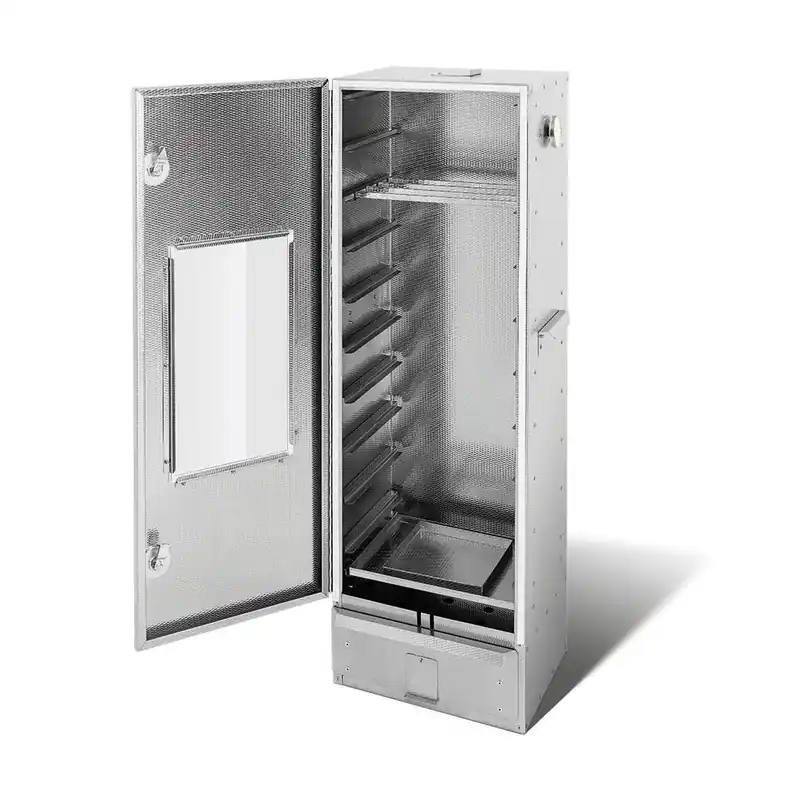 Meistverkauft SMOKI Räucherofen 1242 LxBxT 120x39x33 cm  Cr-Edelstahl mit Fenster