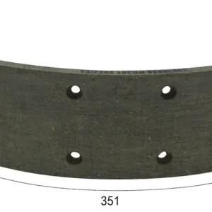 Bremsbelag hinten 351x60x6 mm Solange Der Vorrat Reicht
