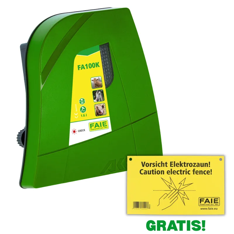 Jetzt Bestellen FAIE Weidezaungerät FA100K - 230/12V