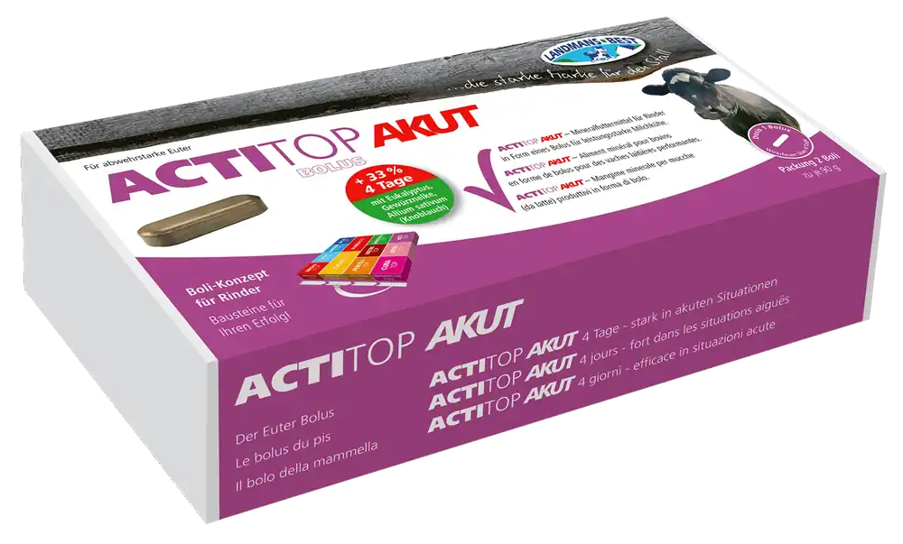 Markenware Landmans-Best Actitop Akut Bolus - 2er Box
