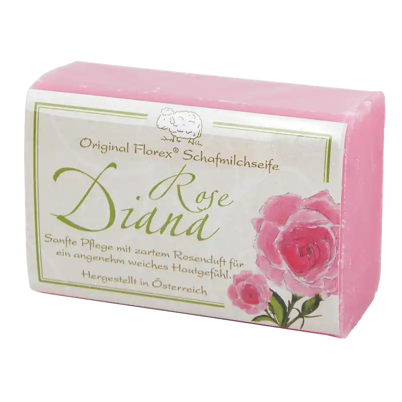 Markenprodukt Florex Schafmilchseife Rose 100g
