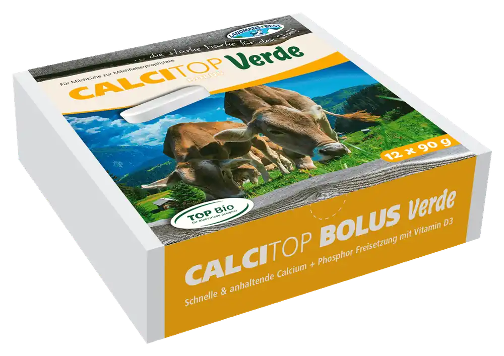 Landmans-Best Calcitop Verde Bolus - 12er Box Rabatt