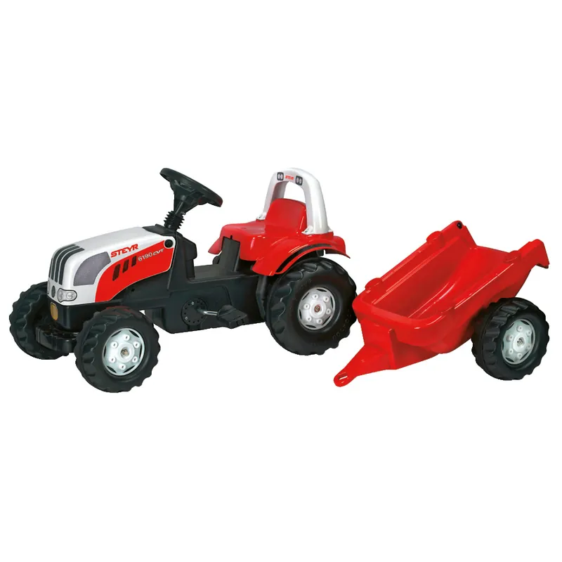 Rolly Toys Steyr CVT 6165 mit Anhänger Nur Für Kurze Zeit