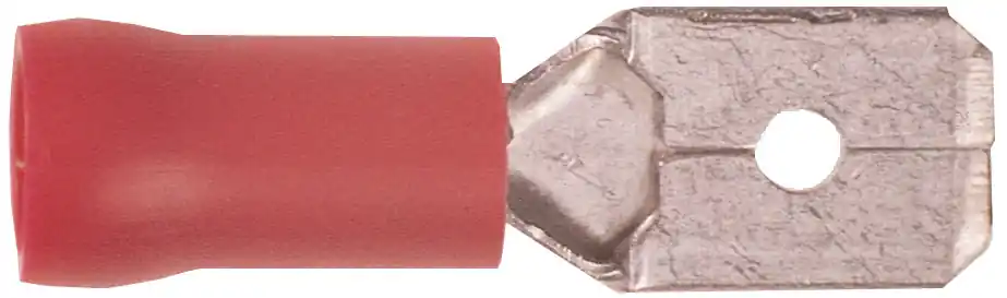 Finale Aktion HM MÜLLNER Flachstecker Rot 6,3 mm 20 Stk.