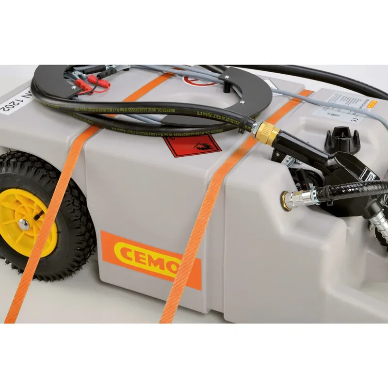 Preisknaller Cemo Dieseltrolley 100 L mit Elektropumpe 12 V