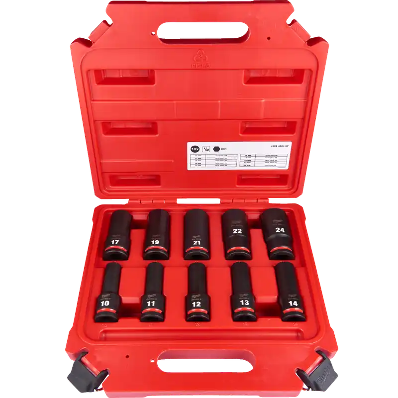 Milwaukee Schlagnusssensatz 1/2 Zoll 10-tlg. Top-Angebot
