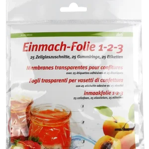 Neue Kollektion Einmachfolien-Set je 25 Stk.