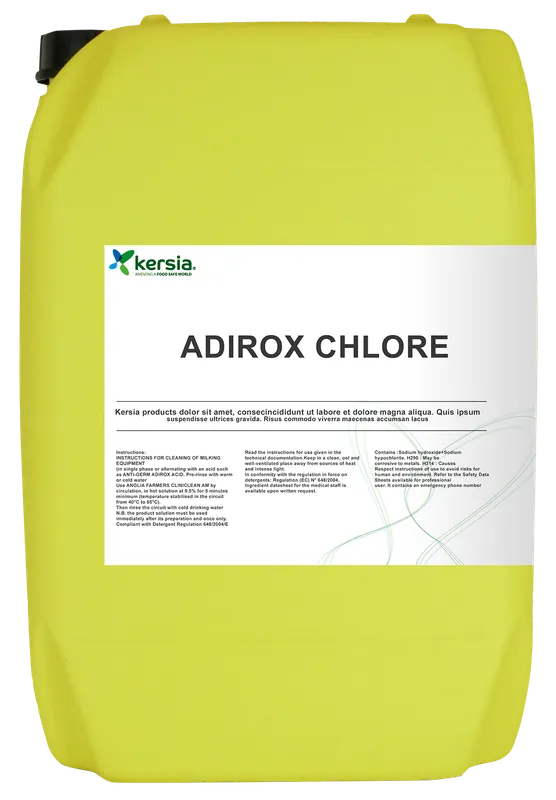 Letzte Chance Kersia Adirox CHLORE 24 kg Kanister *