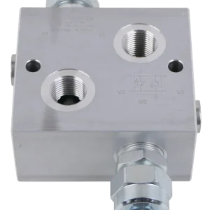 Top-Preis Schockventil doppeltwirkend, Durchfluss 80L/min, max. Druck 260bar, mit Manometeranschluss R 1/2 Zoll