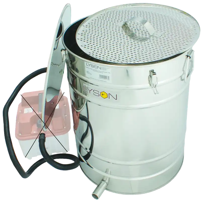 Zertifiziert Dampfwachsschmelzer ECO 100l ohne Dampferzeuger