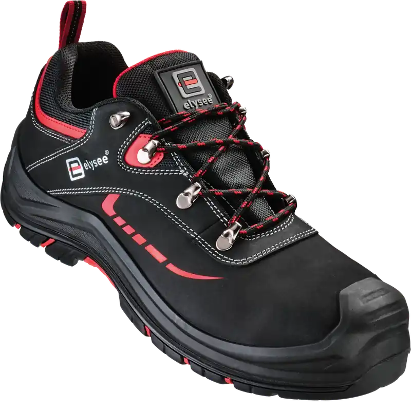 elysee SI-Halbschuh S3 Dimaro schwarz/rot 39 Neu