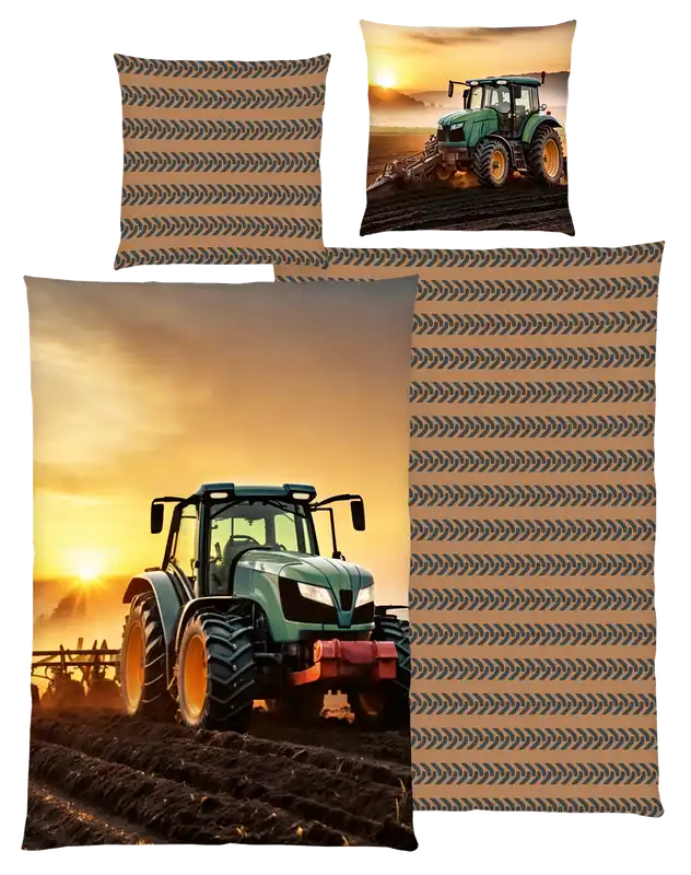 Preisknaller Bettwäsche Traktor Traktor Foto. braun