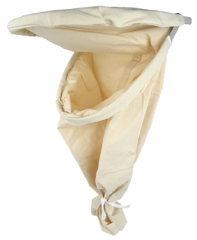 Schwarmfangbeutel Edelstahl mit Stoffklappe Neue Kollektion