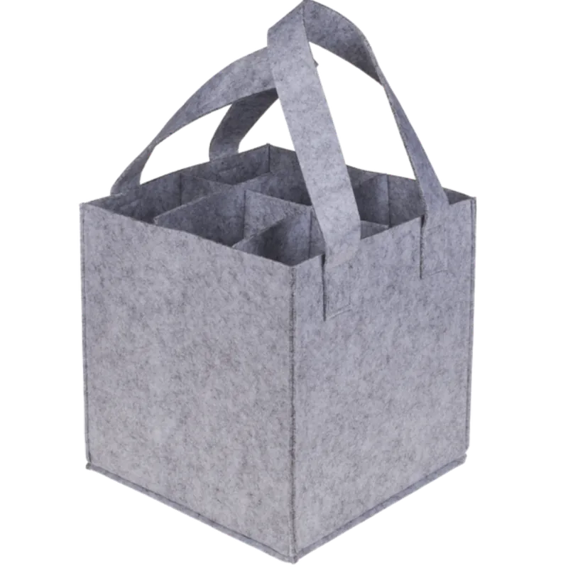 Filz-Tasche für 6 Flaschen Schnäppchen