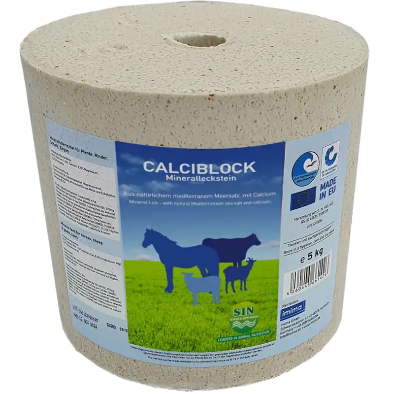 Abverkauf Leckstein Calciblock 5 kg 1 Stück