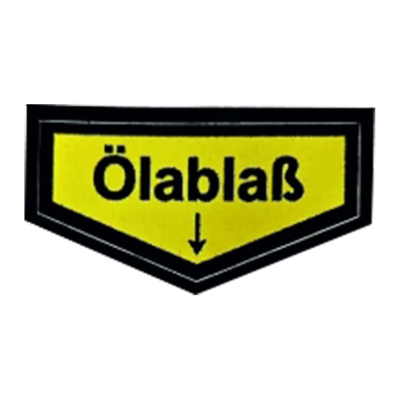 Sale Aufkleber Steyr Ölablaß